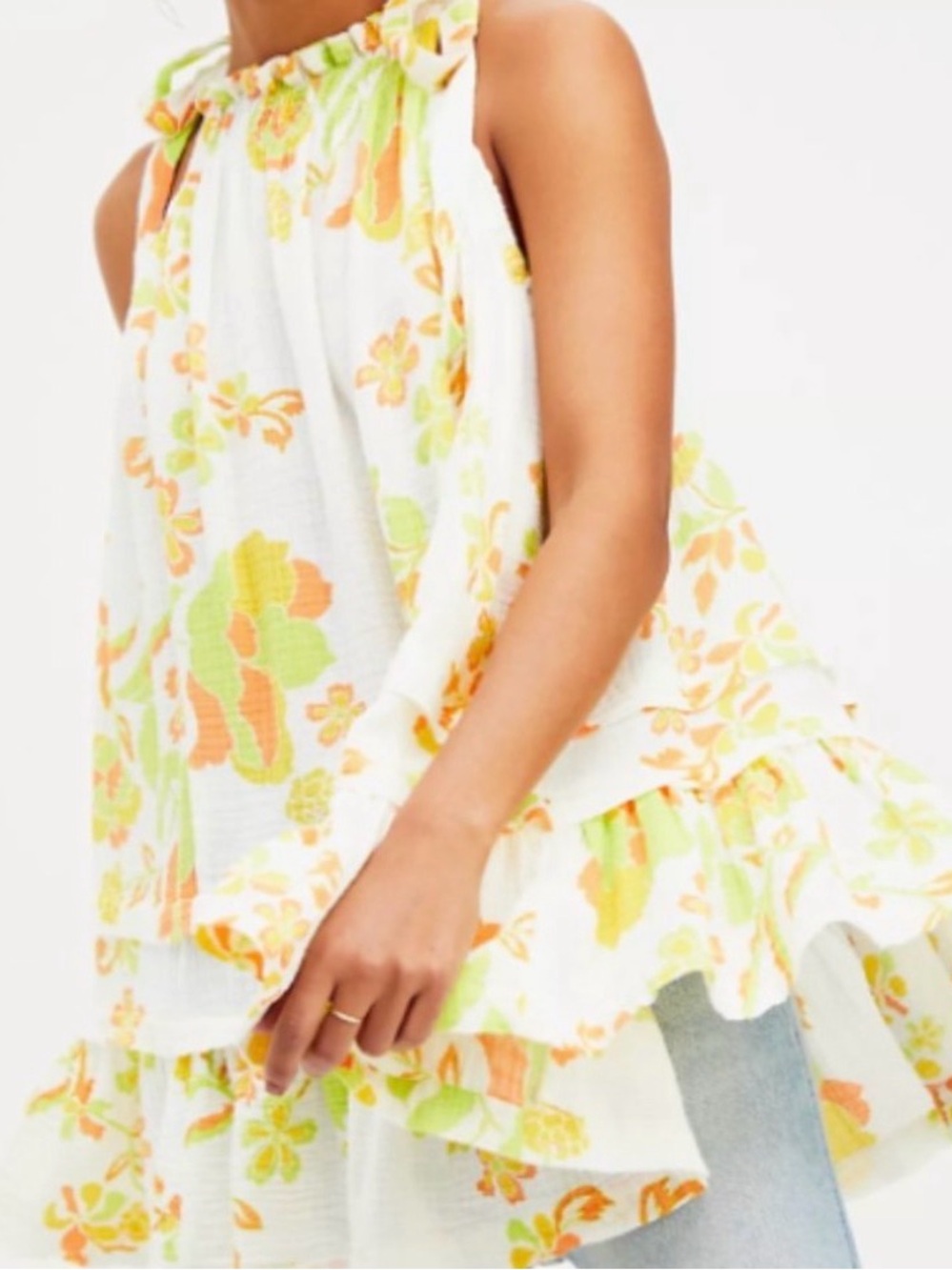 Free People Fleur Tunic Top